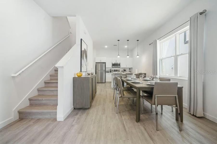 Furnished interior view inside a new home in , Davenport (Image 9). Furnished interior view inside a new home in , Davenport (Image 9).