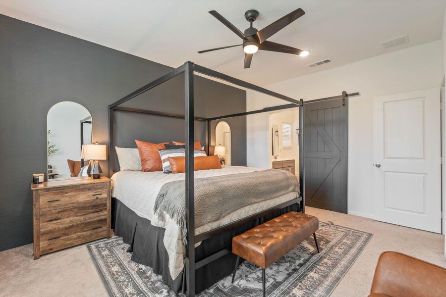 Furnished interior view inside a new home in Myrtle Gardens, Magnolia (Image 7). Furnished interior view inside a new home in Myrtle Gardens, Magnolia (Image 7).