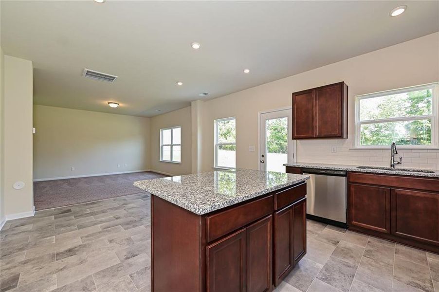 Furnished interior view inside a new home in Hawks View, Ringgold (Image 8).