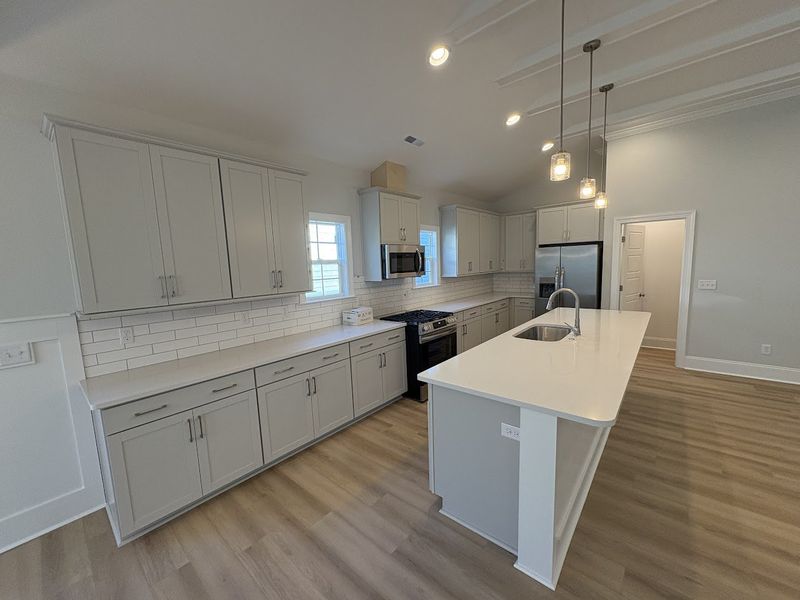 Furnished interior view inside a new home in Riverside Cove, Wilmington (Image 14).