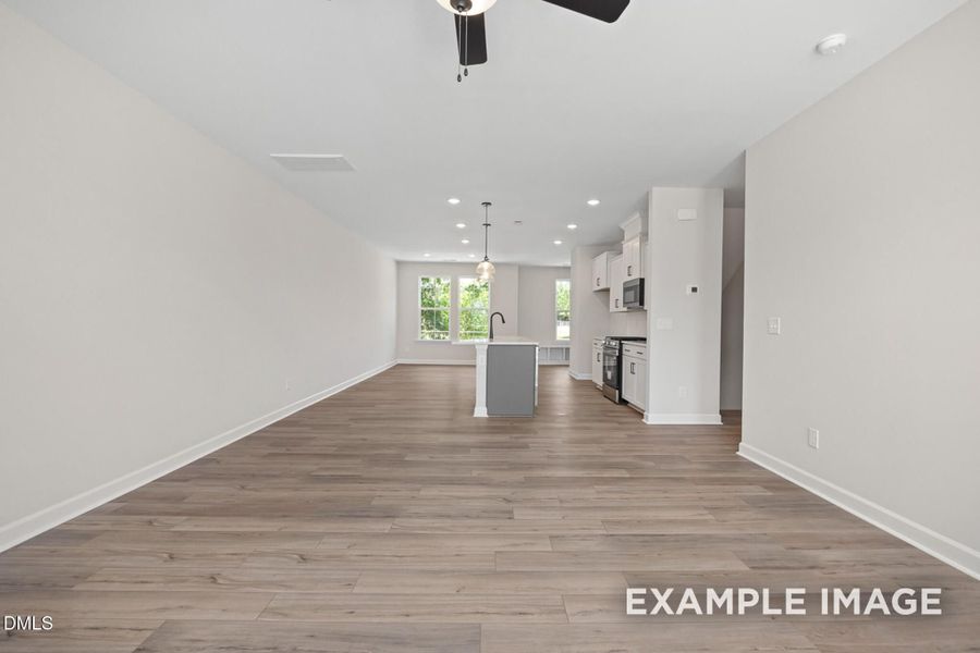 Spacious, unfurnished interior of a new home in Camden Park, Knightdale (Image 18). Spacious, unfurnished interior of a new home in Camden Park, Knightdale (Image 18).