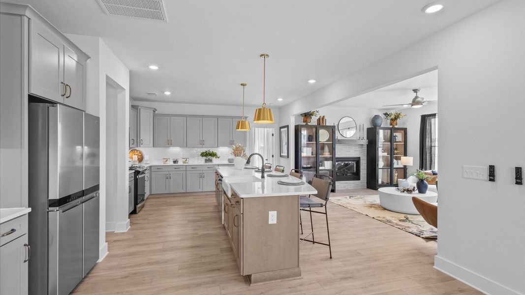 Furnished interior view inside a new home in Wells Crossing, Seneca (Image 7).
