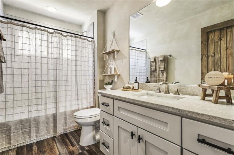 Furnished interior view inside a new home in , Ellijay (Image 10).