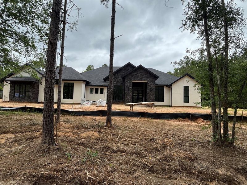In-progress construction of a new home in , Montgomery, TX (Image 12).