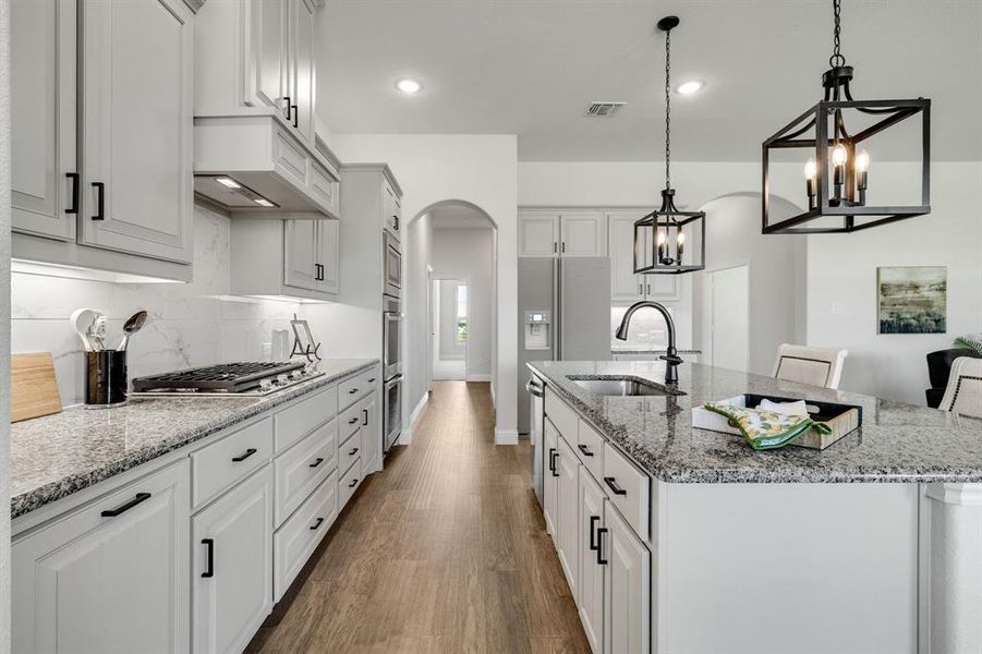 Furnished interior view inside a new home in Lovers Landing, Forney (Image 24).