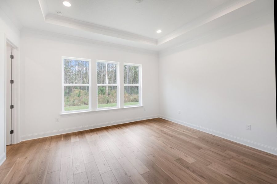 Representative unfurnished interior of a home built from the Alexander by Riverside Homes in Hidden Creek at SilverLeaf Phase 2, St. Augustine (Image 13). Representative unfurnished interior of a home built from the Alexander by Riverside Homes in Hidden Creek at SilverLeaf Phase 2, St. Augustine (Image 13).