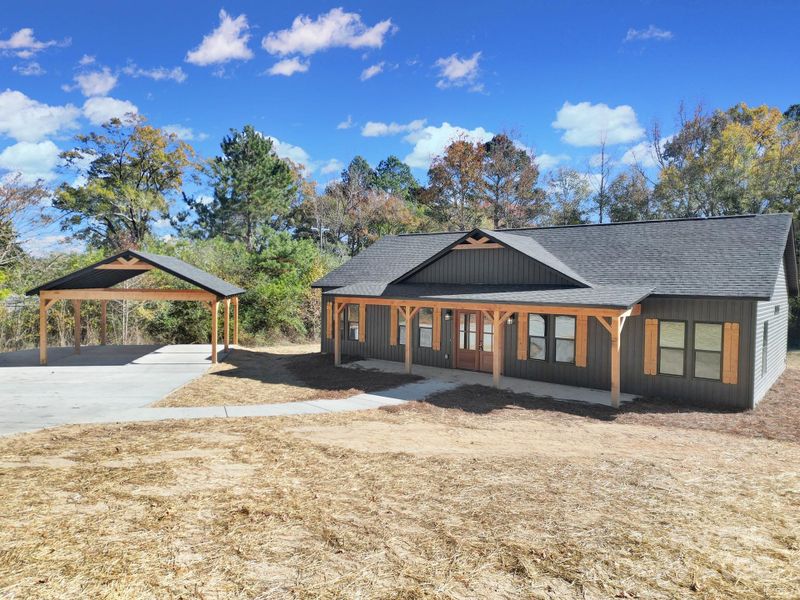 Exterior details and patio area of a home in , Lancaster (Image 3).