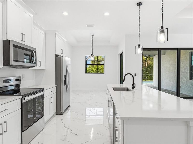 Furnished interior view inside a new home in , Rotonda West (Image 9).