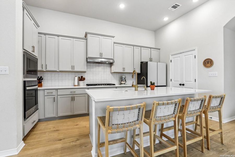 Furnished interior view inside a new home in , San Marcos (Image 32).