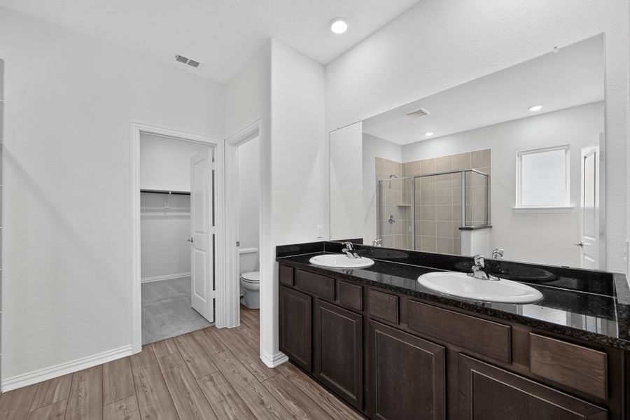 Furnished interior view inside a new home in River Ridge, Crandall (Image 8).