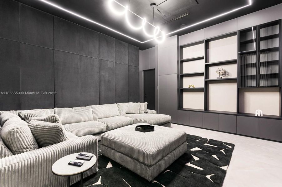 Furnished interior view inside a new home in , Miami (Image 14).