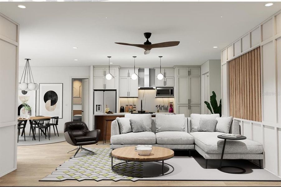 Furnished interior view inside a new home in , Palm Bay (Image 5).