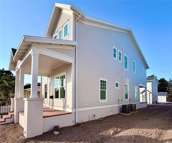 Exterior details and patio area of a home in , St. Petersburg (Image 20). Exterior details and patio area of a home in , St. Petersburg (Image 20).