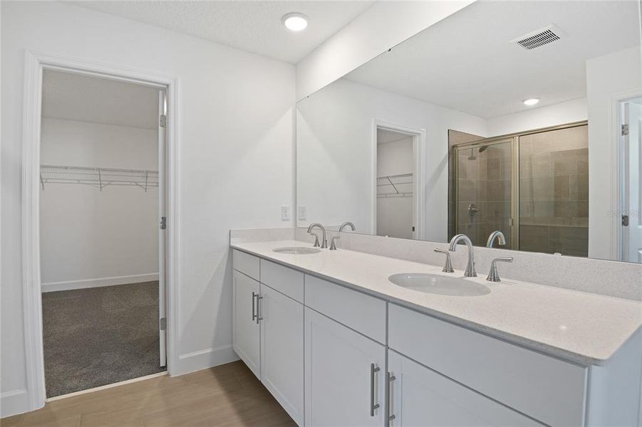 Furnished interior view inside a new home in Seasons at Wekiva Ridge, Mount Dora (Image 6).