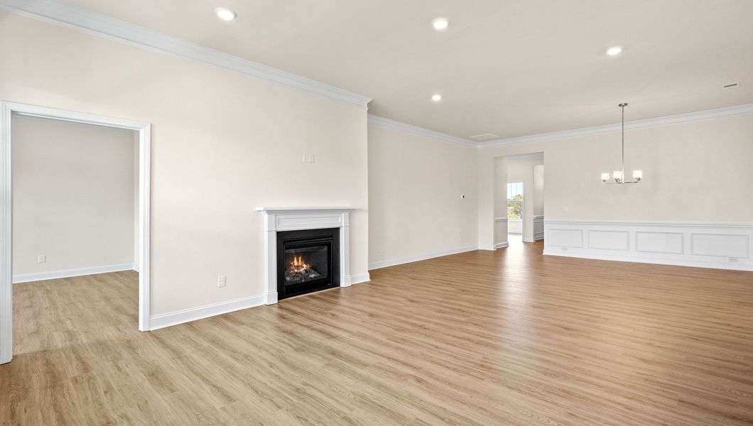 Spacious, unfurnished interior of a new home in The Villas at Pine Valley, Boiling Springs (Image 19). Spacious, unfurnished interior of a new home in The Villas at Pine Valley, Boiling Springs (Image 19).