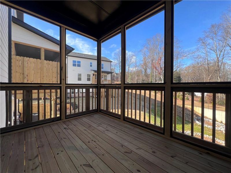 Exterior details and patio area of a home in , Tucker (Image 20).