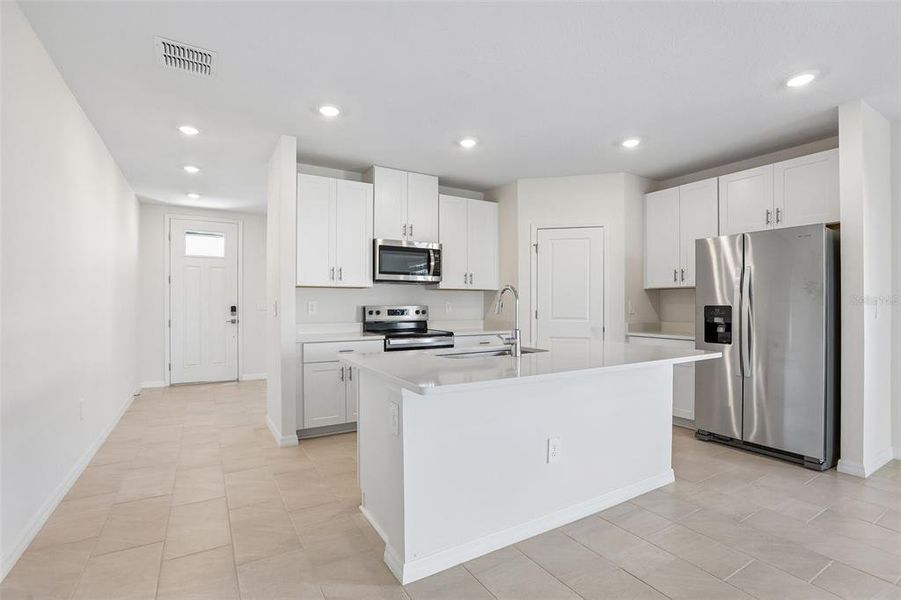 Furnished interior view inside a new home in Benton Hills - Classic Series, Brooksville (Image 7).