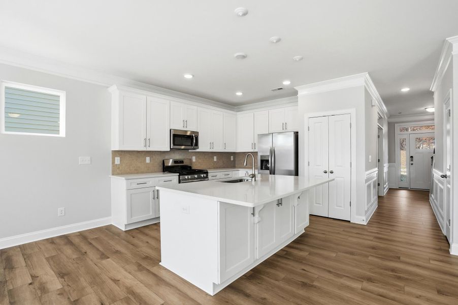 Furnished interior view inside a new home in Grier Meadows, Charlotte (Image 8).