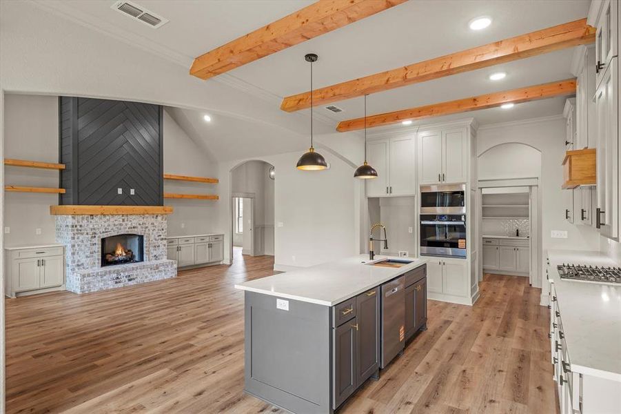 Furnished interior view inside a new home in , Lindale (Image 9).