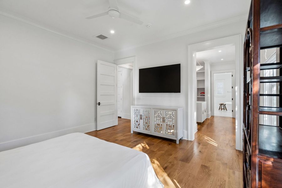 Furnished interior view inside a new home in , Folly Beach (Image 68).