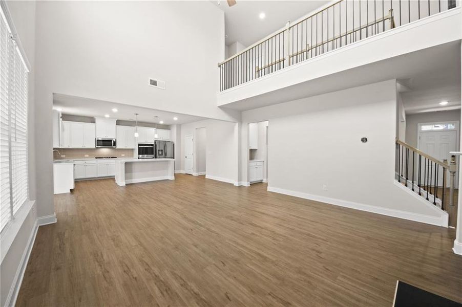 Spacious, unfurnished interior of a new home in Carmichael Farms, Canton (Image 19). Spacious, unfurnished interior of a new home in Carmichael Farms, Canton (Image 19).
