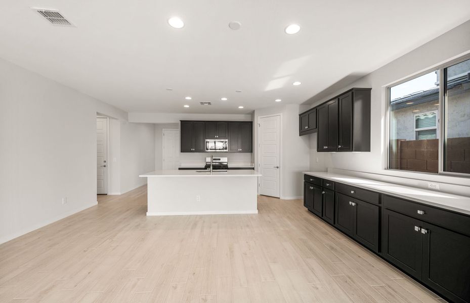 Furnished interior view inside a new home in Soleo, San Tan Valley (Image 11).