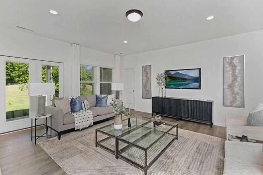 Representative furnished interior of a home built from the Vale by True Homes in Terrace at Border Creek, Winston-Salem (Image 10).