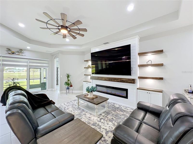 Furnished interior view inside a new home in The Reserve at Victoria, Deland (Image 33). Furnished interior view inside a new home in The Reserve at Victoria, Deland (Image 33).