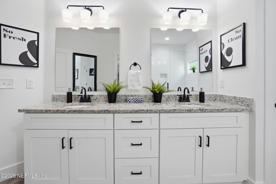 Furnished interior view inside a new home in , Jacksonville (Image 15).