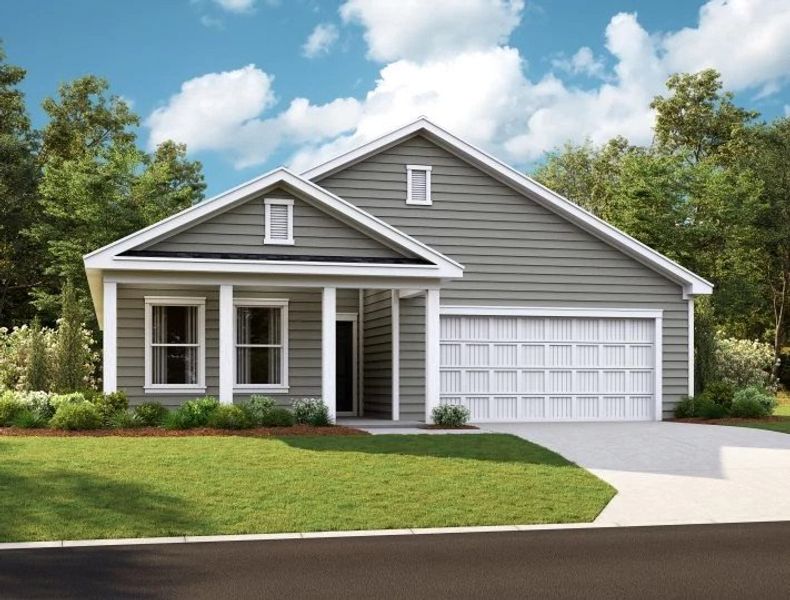 Truman Elevation D Exterior Rendering