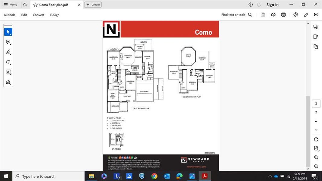 Como Floor Plan