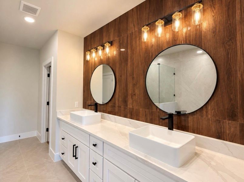 Furnished interior view inside a new home in , Houston (Image 15). Furnished interior view inside a new home in , Houston (Image 15).