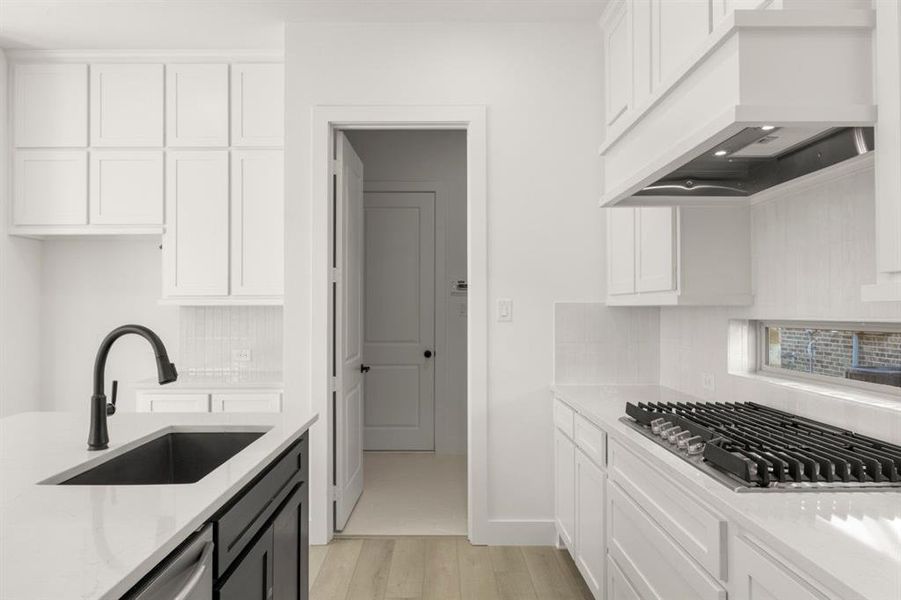 Close-up of interior finishes inside a home in The Villages of Hurricane Creek, Anna (Image 13).
