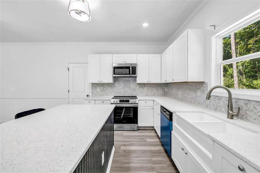 Furnished interior view inside a new home in , Fayetteville (Image 7).