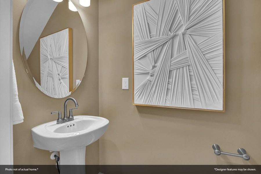 Furnished interior view inside a new home in Ovation at Sweetbrier, Durham (Image 16).