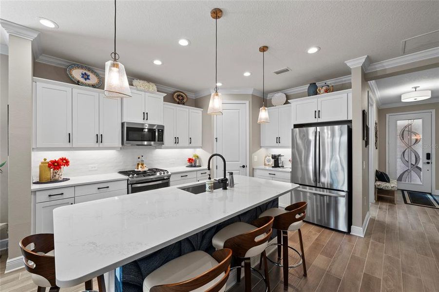 Furnished interior view inside a new home in , Sarasota (Image 6).