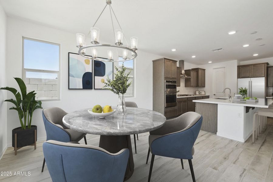 Breakfast area-kitchen