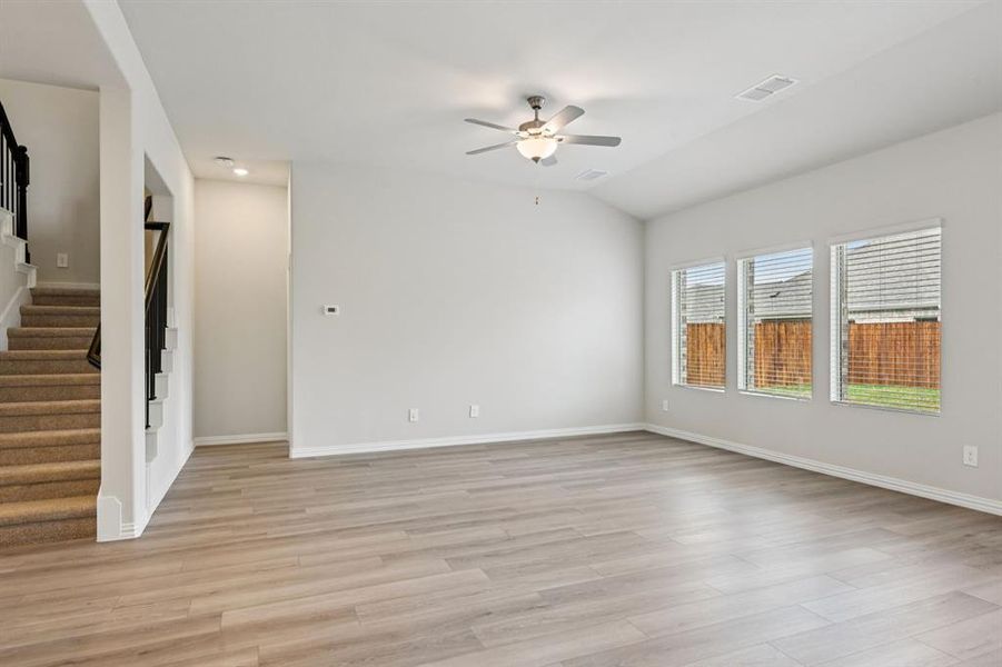 Spacious, unfurnished interior of a new home in Parks at Foster Crossing - Signature Series, Anna (Image 21).