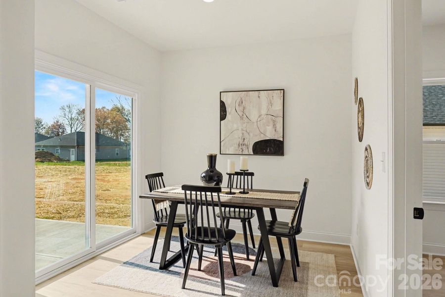 Furnished interior view inside a new home in , Kannapolis (Image 7). Furnished interior view inside a new home in , Kannapolis (Image 7).