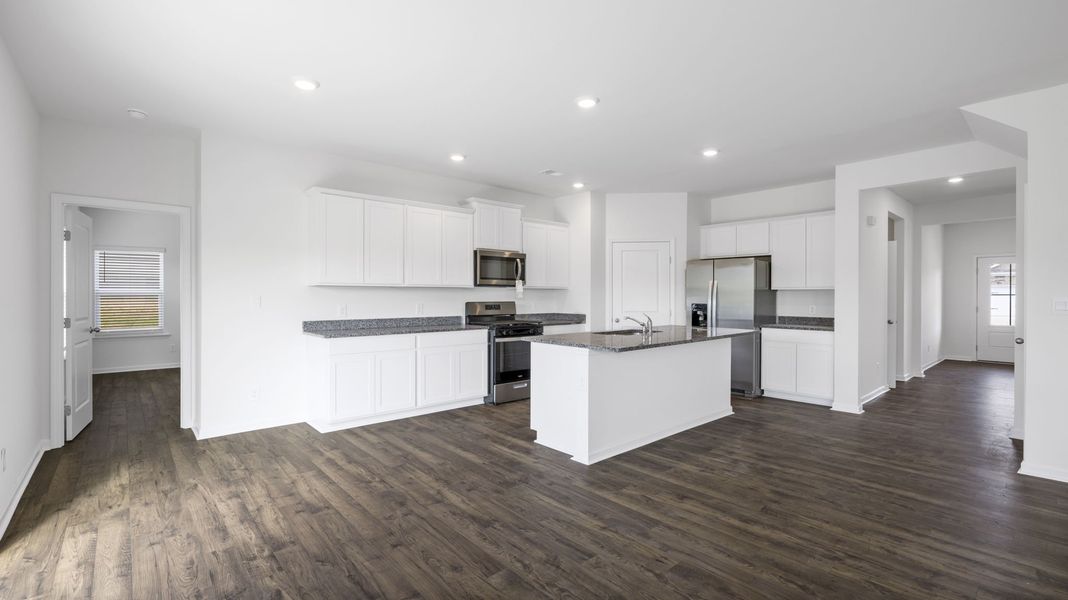 Furnished interior view inside a new home in Catlett Cove, Knoxville (Image 5).