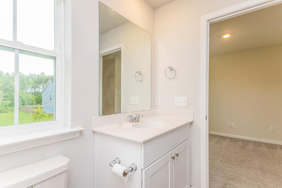 Furnished interior view inside a new home in Heron's Walk at Summers Corner, Summerville (Image 4).