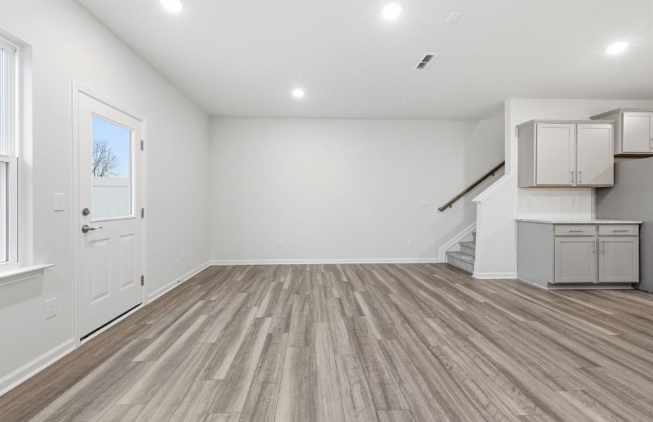 Spacious, unfurnished interior of a new home in McConnell Ridge, McLeansville (Image 28).