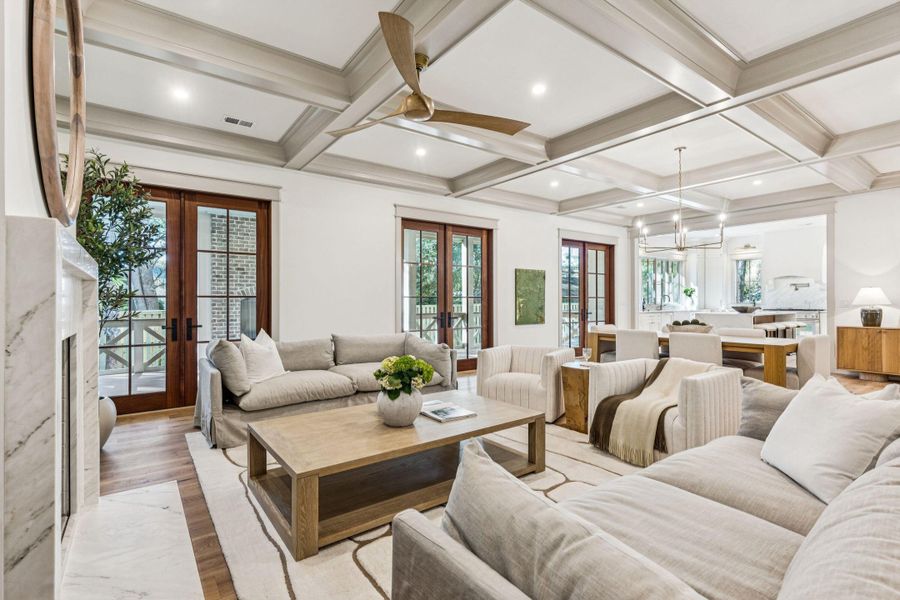 Furnished interior view inside a new home in , Mount Pleasant (Image 7).