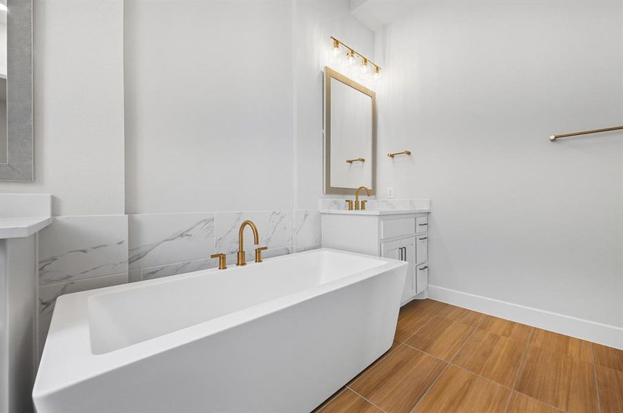 Furnished interior view inside a new home in Star Trail: 55ft. lots, Prosper (Image 3).