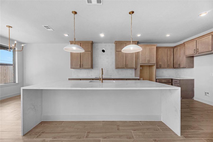 Furnished interior view inside a new home in Elyson, Katy (Image 6).