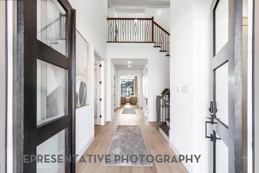 Furnished interior view inside a new home in Parkside On The River, Georgetown (Image 19).