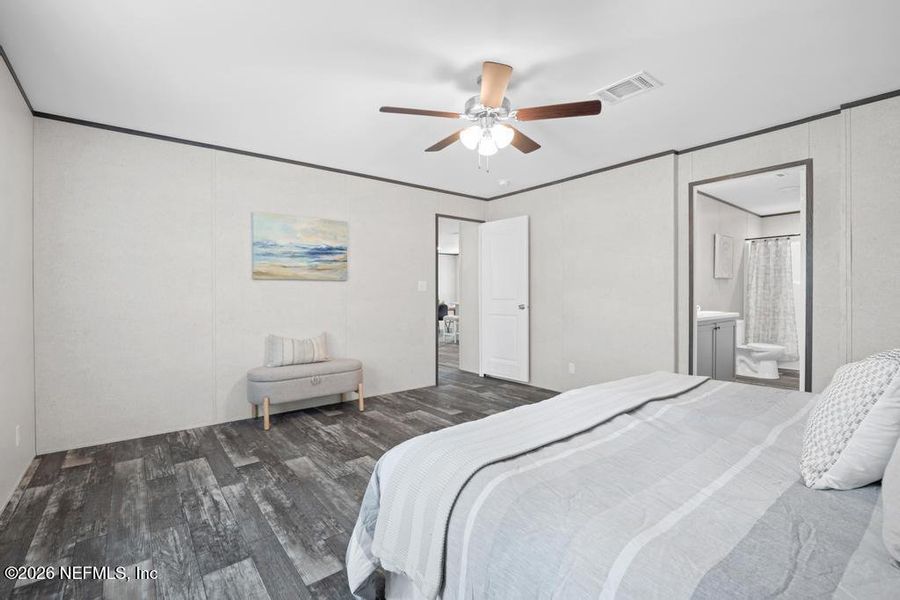 Furnished interior view inside a new home in , Hastings (Image 22).