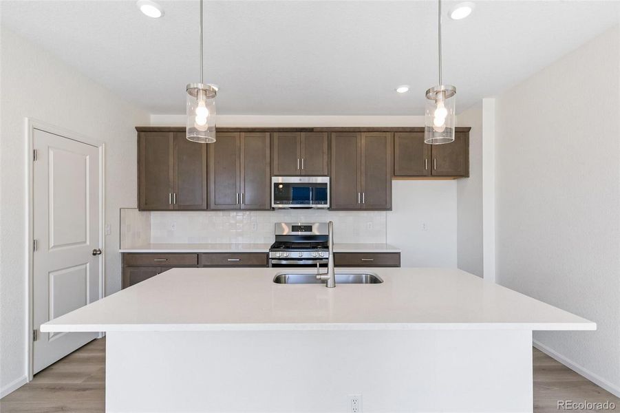 Furnished interior view inside a new home in , Aurora (Image 4).