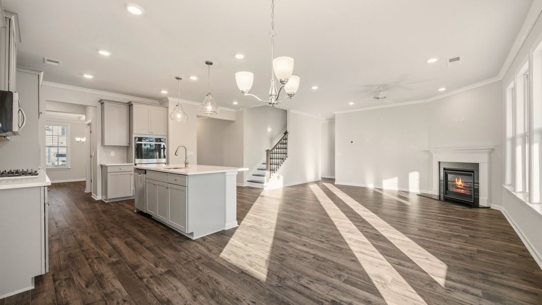 Furnished interior view inside a new home in Wildwood, Covington (Image 5).