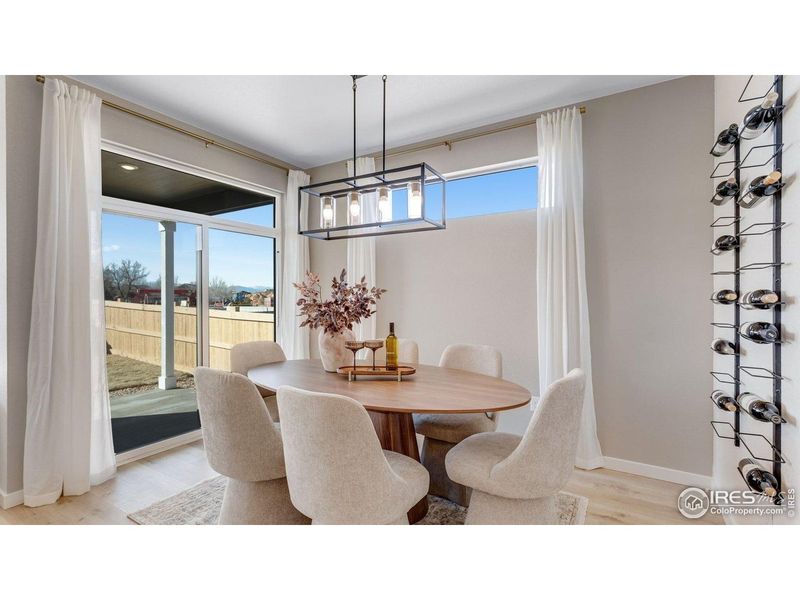 Furnished interior view inside a new home in Trevenna, Windsor (Image 9).